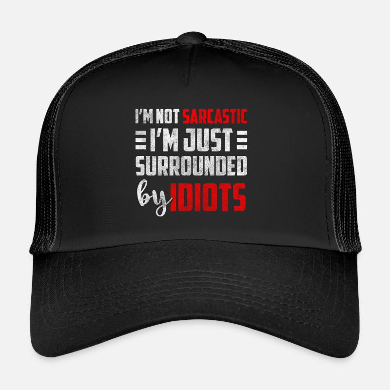 Black Humor Party WItz Casquette trucker 