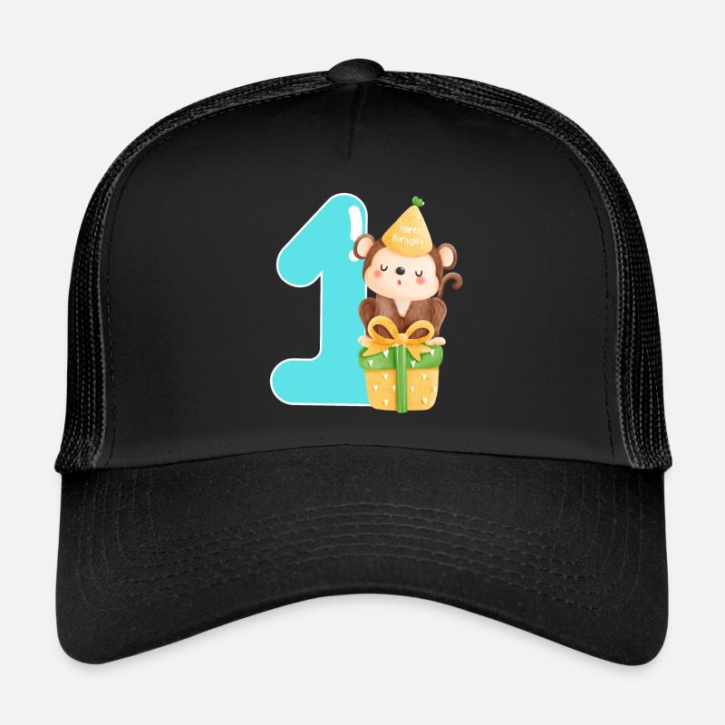 1er anniversaire. Premier anniversaire Casquette trucker 