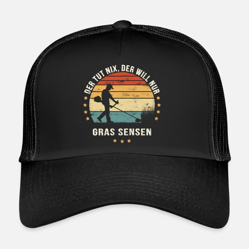DER TUT NIX, DER WILL NUR GRAS SENSEN | Motorsense Trucker Cap