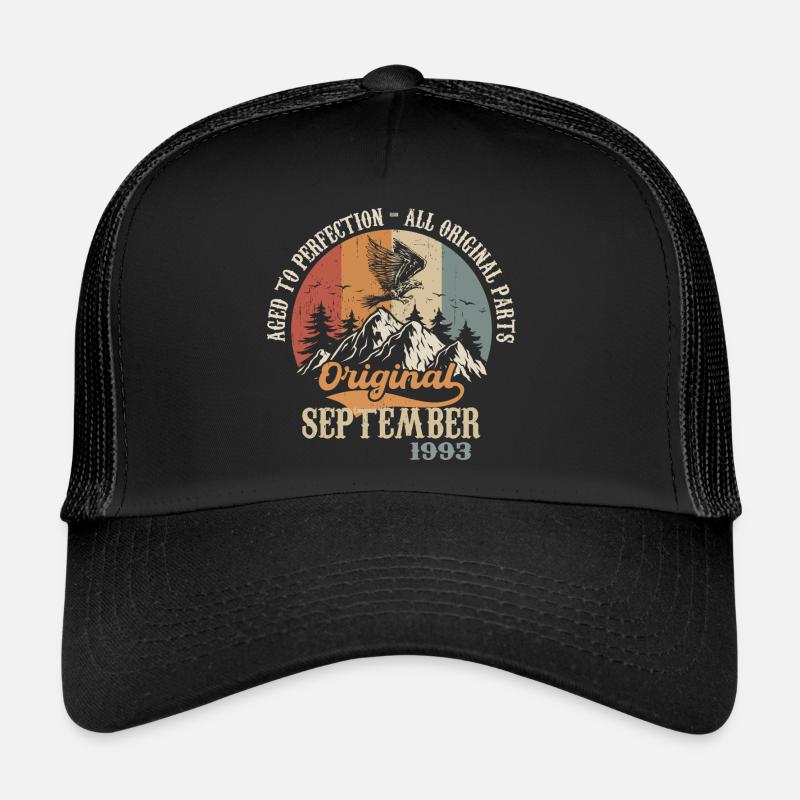 Né Septembre 1993 Anniversaire Septembre 1993 Casquette trucker 