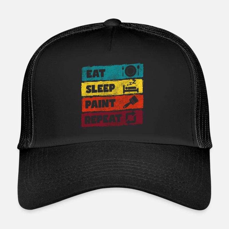 Lackierer Spraydose Handwerk Trucker Cap