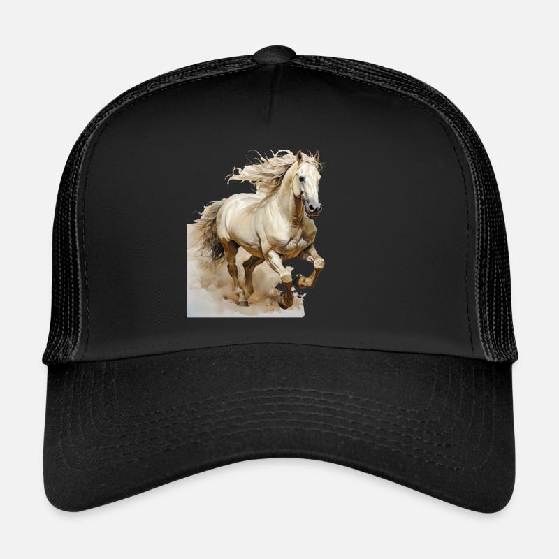 Bond between man and horse Trucker Cap