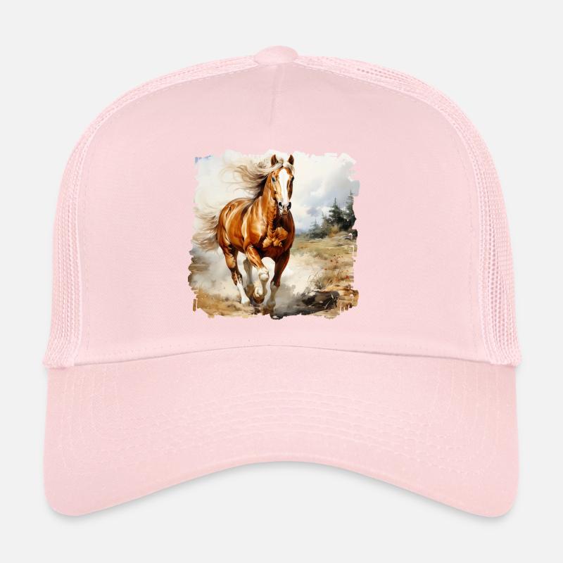 Pferde sind treue Begleiter Trucker Cap