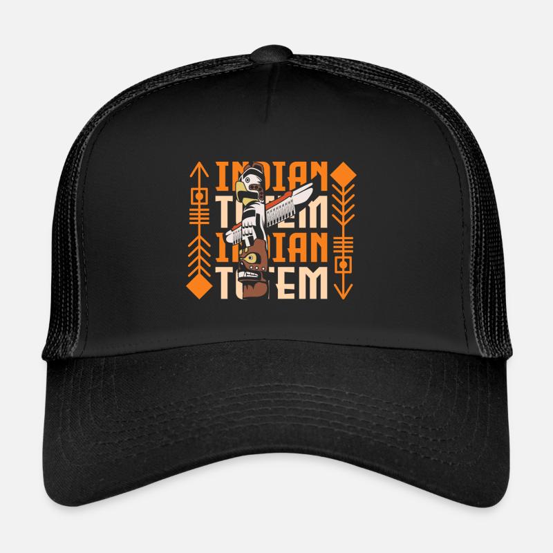 Native American Native American Feather Jewelry Trucker Cap
