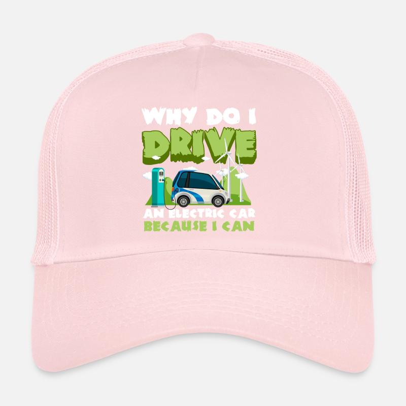 E-Car Save the Planet Protection de l’environnement Casquette trucker 
