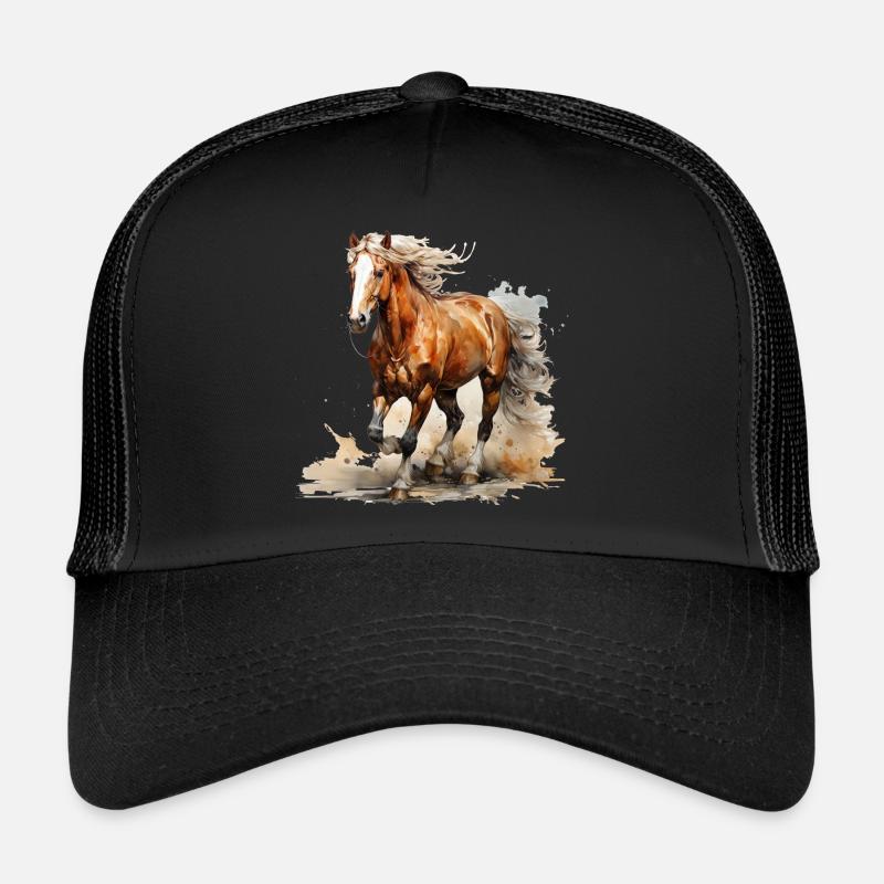 Ein Pferd ist eine Quelle des Glücks Trucker Cap