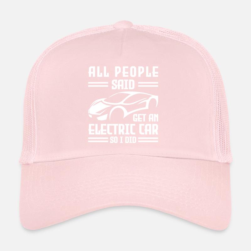 Electromobilité Accélération Electricité Changement climatique Casquette trucker 