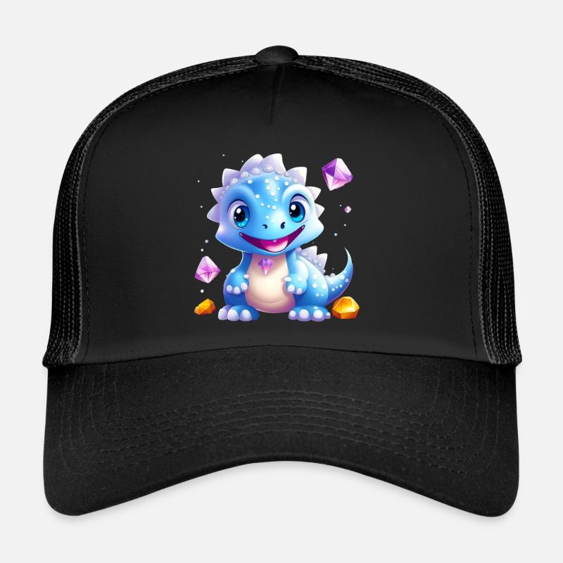 Crystal Dragon 02 Trucker Cap
