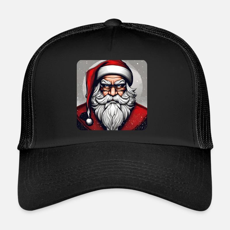 Böser grimmiger Weihnachtsmann Trucker Cap