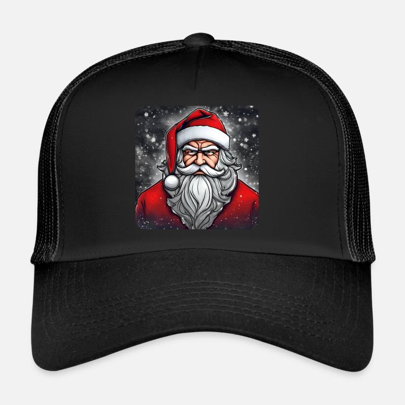 Grim Santa Claus Trucker Cap