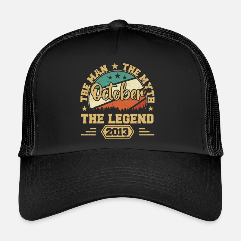 October 2013 Birthday Gift 2013 October Trucker Cap