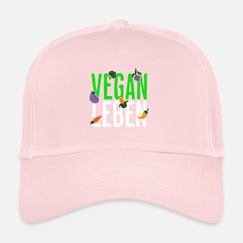 Vegan Leben Geschenk Idee Trucker Cap