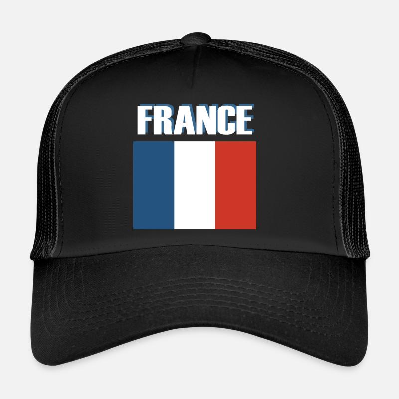 Frankreich-Flagge Trucker Cap