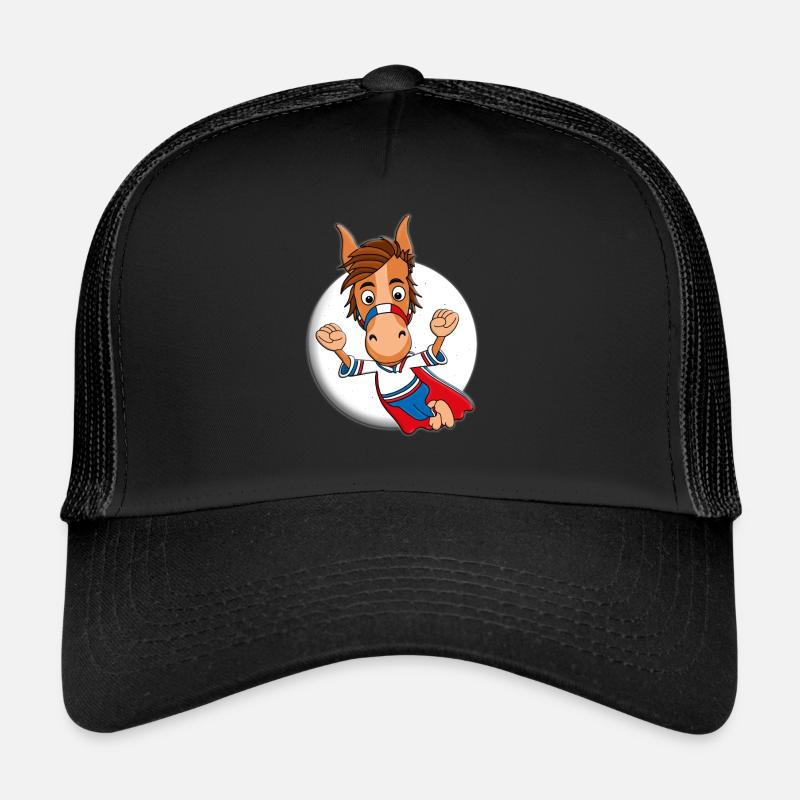 PFERD - SUPERHELD - MONDSCHEIN - HELD - PONY Trucker Cap