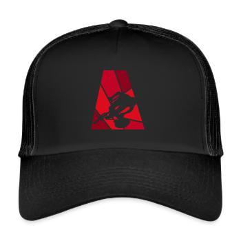 BMX Mountainbike BMX - Trucker Cap - black/black - Front