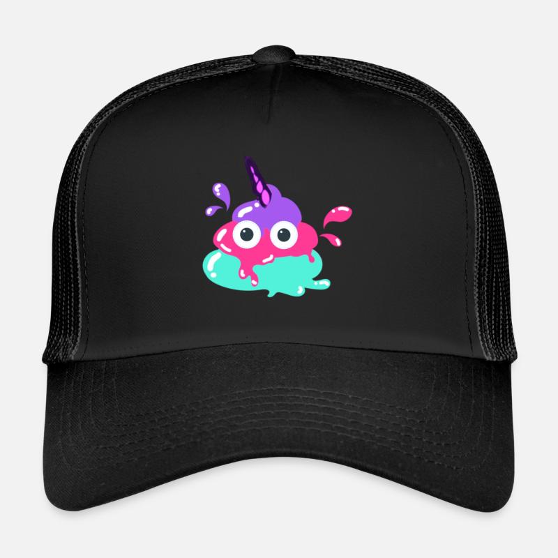 Merde de licorne, merde, merde colorée, Casquette trucker 