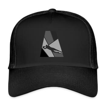 Goalkeeper Defender Soccer - Trucker Cap - black/black - Front