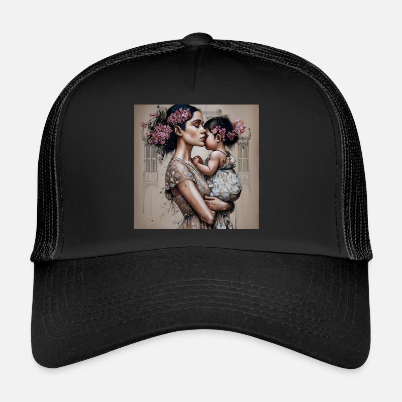maman et fille Casquette trucker 