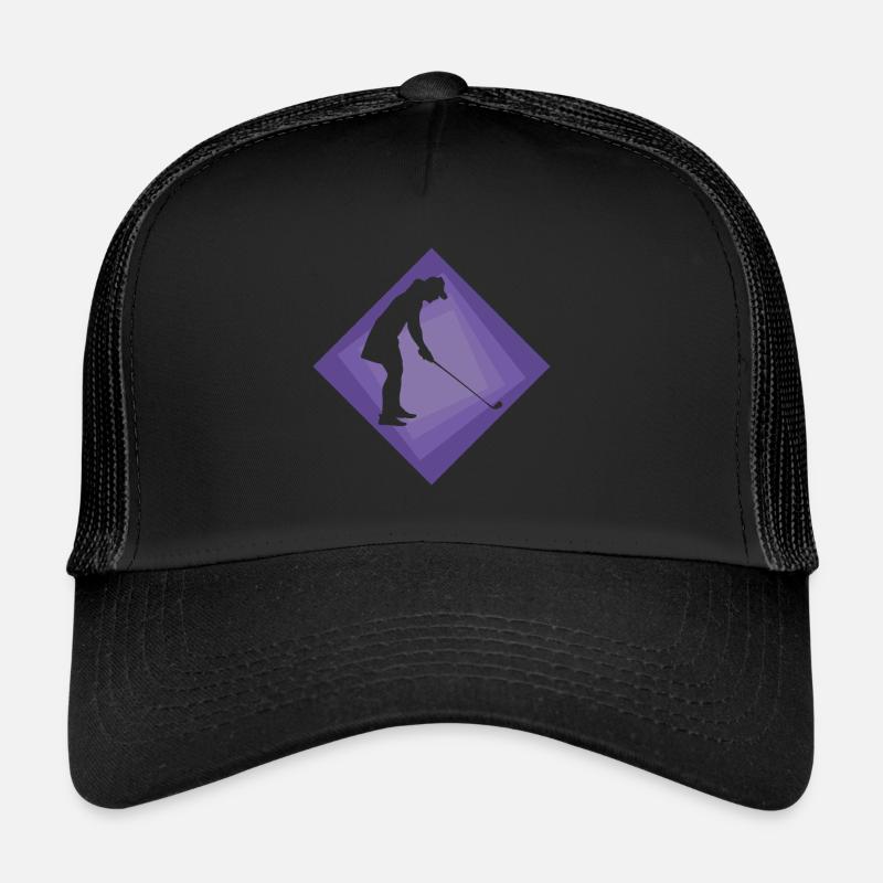 Chip Golf Ball Trucker Cap