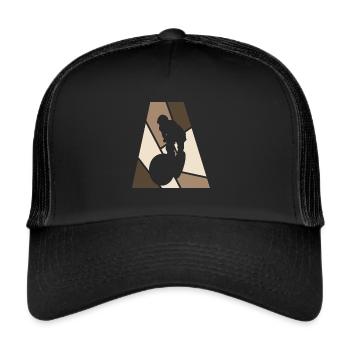 BMX Mountain Bike Mountain Biking - Trucker Cap - black/black - Front