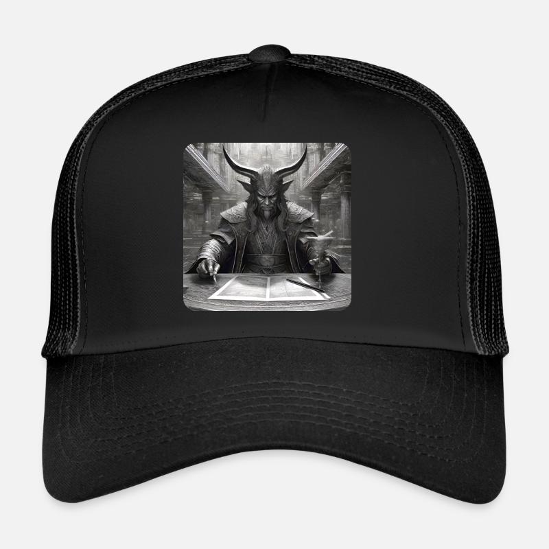 Evil Devil Trucker Cap