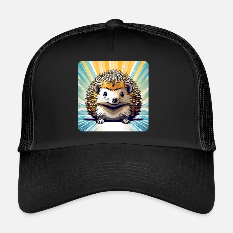 Mignon petit hérisson Casquette trucker 