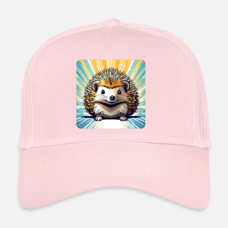 Mignon petit hérisson Casquette trucker 