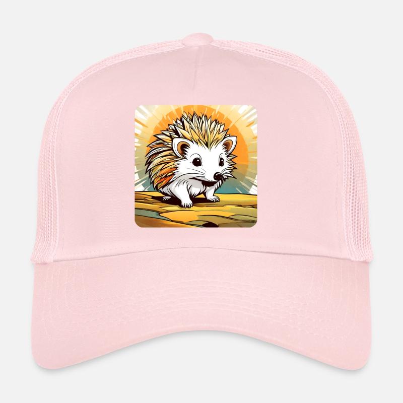 Mignon petit hérisson Casquette trucker 