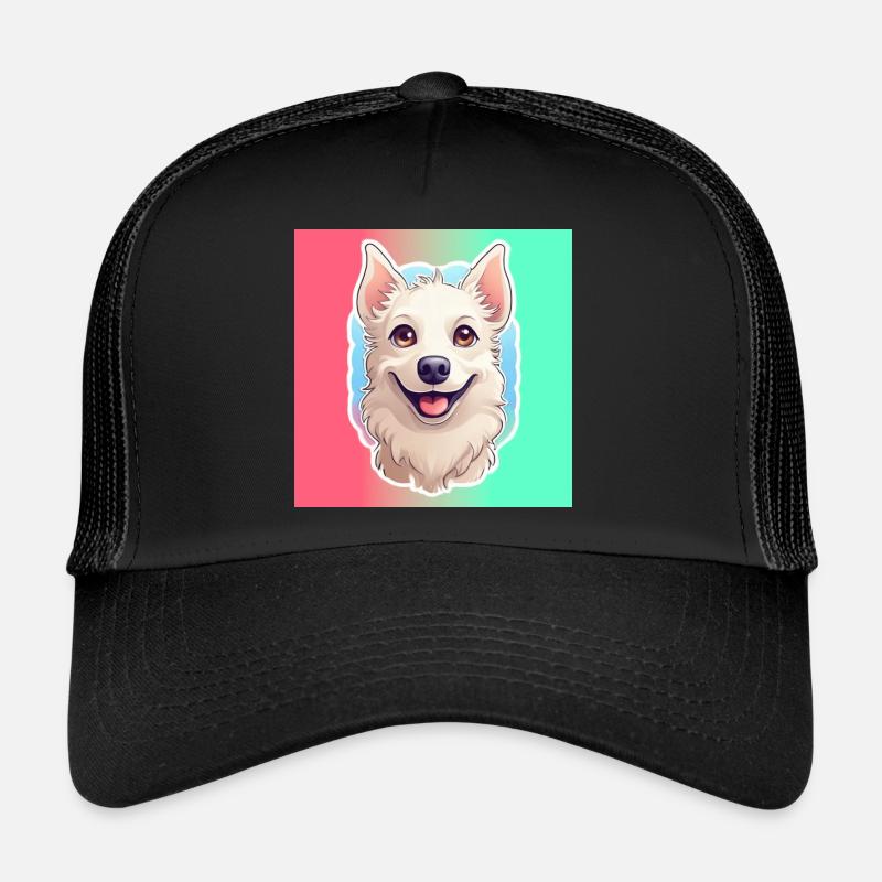 Hunde-Karikatur 10 Trucker Cap