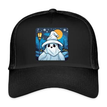 Cute little bogeyman - Trucker Cap - black/black - Front
