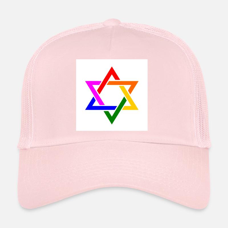Israel lgbt drapeau Casquette trucker 