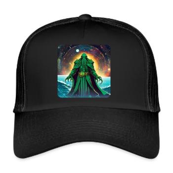 Cthulhummann Monsters in the Universe - Trucker Cap - black/black - Front