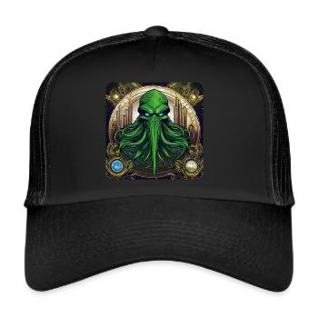 Cthulhu Monsters in the Universe - Trucker Cap - black/black - Front