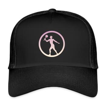 Tennis de plage Ballon de plage de tennis de plage - Casquette trucker  - noir/noir - Devant