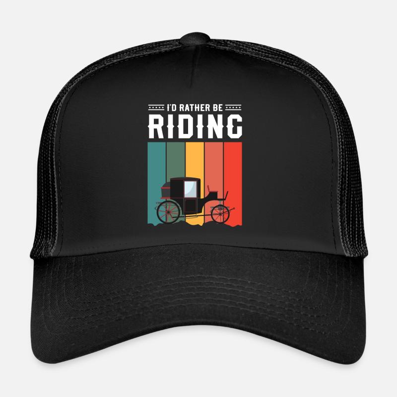 Emploi de conducteur de calèche Casquette trucker 