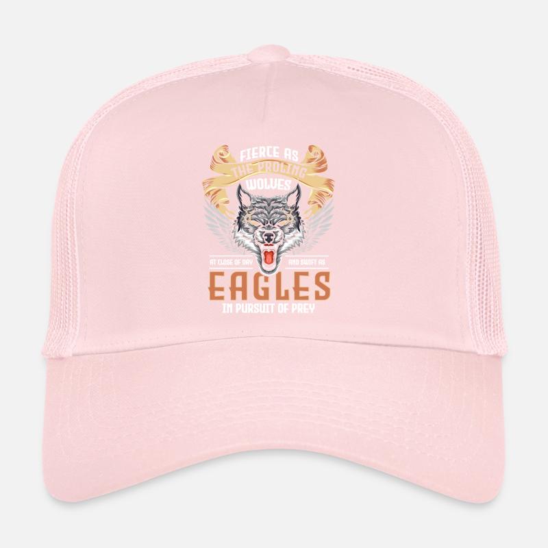 Wolf Animal Mystic Wolfpack Trucker Cap