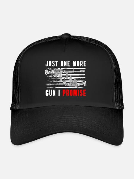 Gun Club Shooter Sport Shooter - Casquette trucker  - noir/noir - Devant