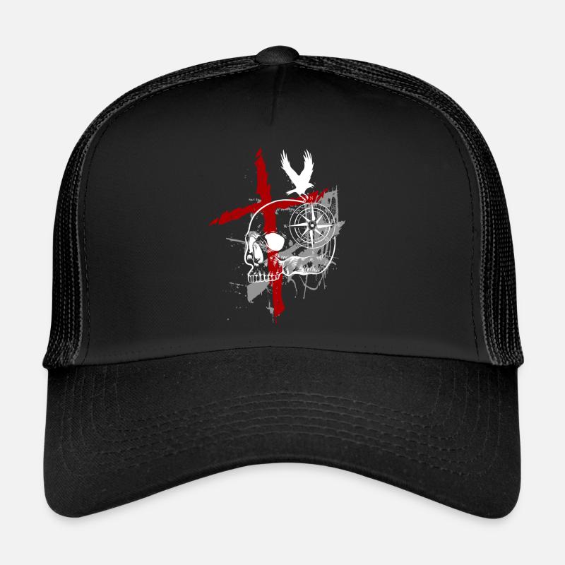 Style Tattoo Style Cool Horror - Trucker Cap - black/black