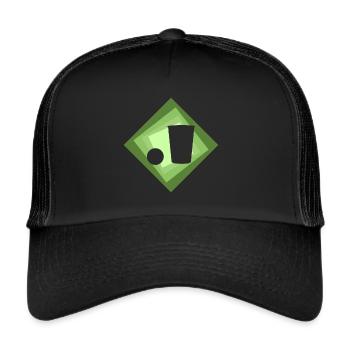 Beerpong Party Monster Party - Trucker Cap - black/black - Front