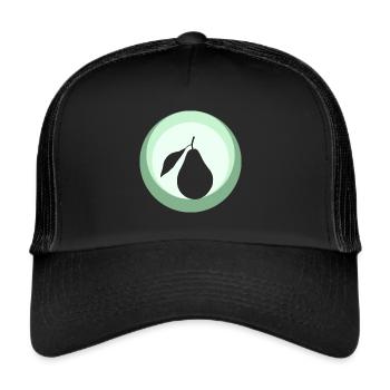 Vegan Toast Avocado Toast - Trucker Cap - black/black - Front
