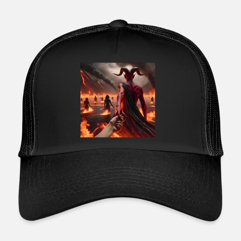 Follow Me to the Abyss - Infernal Devil's Pact #02 Trucker Cap