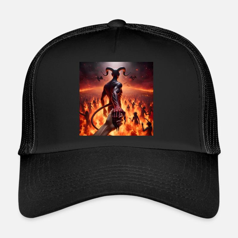 Suivez-moi jusqu’à l’abîme - Pacte du Diable Infernal #04 Casquette trucker 