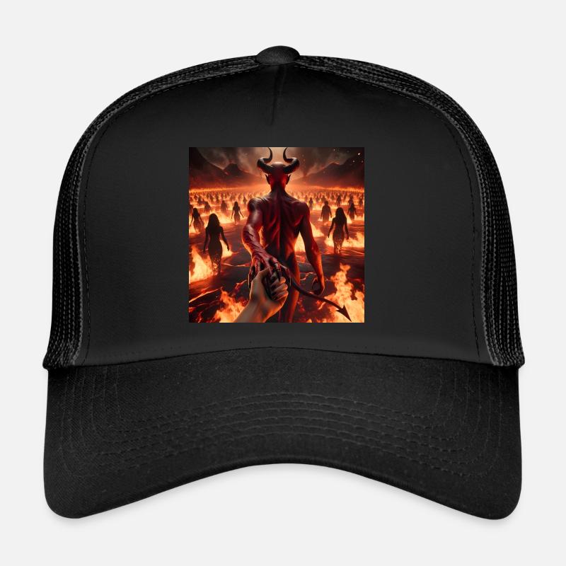 Follow Me to the Abyss - Infernal Devil's Pact #11 Trucker Cap
