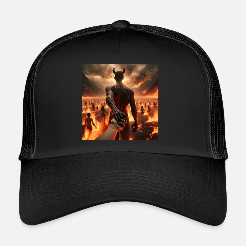 Follow Me to the Abyss - Infernal Devil's Pact #03 Trucker Cap