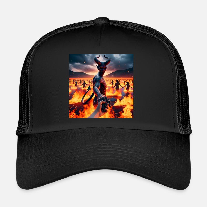 Follow Me to the Abyss - Infernal Devil's Pact #05 Trucker Cap