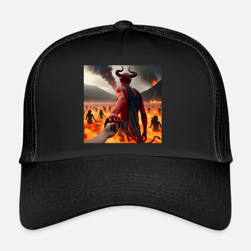 Follow Me to the Abyss - Infernal Devil's Pact #15 Trucker Cap