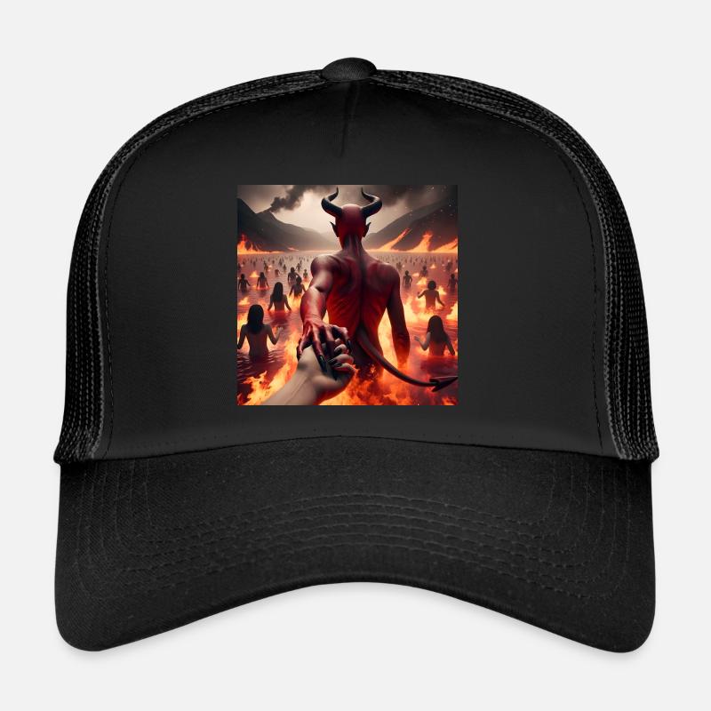 Suivez-moi jusqu’à l’abîme - Pacte du Diable Infernal #12 Casquette trucker 