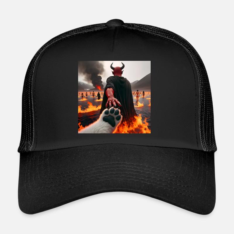 Follow Me to the Abyss - Infernal Devil's Pact #19 Trucker Cap