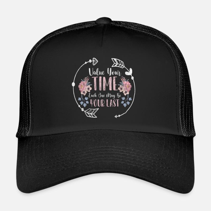 Time, Lifetime, Timeless Trucker Cap