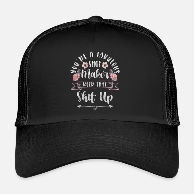 Schuhmacher Schuhe Handwerker Stiefel Trucker Cap